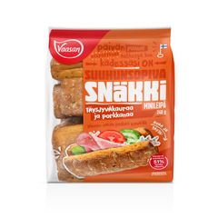 Vaasan Snäkki Kaura-Porkkana 240 g (6 kpl)