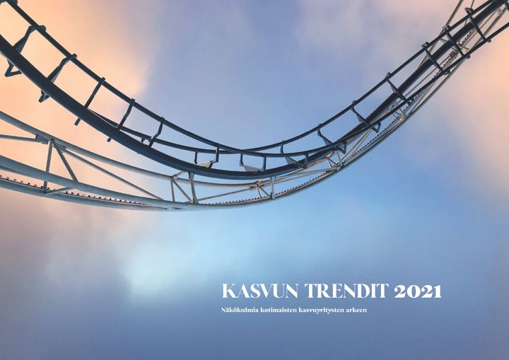Kasvu Openin ja Kasvuryhmän yhteinen Kasvun trendit 2021 -julkaisu keskittyy kolmeen trendiin, jotka hallitsevat kotimaisten pk-yritysten kasvusuunnitelmia. Katso Kasvun trendit 2021 ja lue, millaista arkea pienissä ja keskisuurissa kasvuyrityksissä eletään.