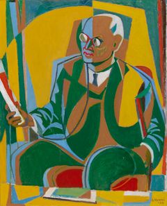 Sam Vanni: Porträtt av Jalo Sihtola (1952), Finlands Nationalgalleri / Ateneum. Samling Ester och Jalo Sihtolas Konststiftelses donationssamling. Foto: Finlands Nationalgalleri / Hannu Pakarinen