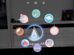 screenshot icologram® app / app menu / Magic Leap device?