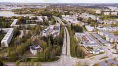 Laajasalontie toukokuussa 2020. Kuva: ERGObrass Oy / Helsingin kaupunki