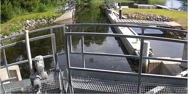 Naapuskosken pienvenekanava on auki. Kuva: ELY-keskus