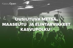 Potentiaalisimmat yritykset etenevät automaattisesti Kasvu Open kauden 2020 TOP 60 -finalistijoukkoon. Kuva: Kasvu Open