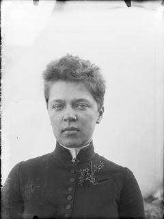 Ellen Thesleff, 1889. Kuva: Svenska Litteratursällskapet i Finland