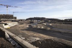 Jätkäsaaren rakentamisessa on kierrätetty maamassoja. Kuva: Antti Pulkkinen