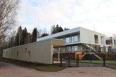 Kirkkojärven päiväkoti ja nuorisotila. Kuva: Riikka Sippo-Hosio