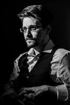 Edward Snowden. Kuva Lindsay Mills