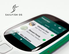 Sailfish OS peruspuhelimessa.