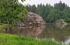 Pikkukosken uimaranta. Kuva: Lotta Kivikoski.