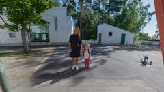 Kuvakaappaus varhaiskasvatuksen VR-sisällöstä, joka esittelee päiväkodin arkea lapsille ja heidän huoltajilleen. (Kuva: Espoon kaupunki)