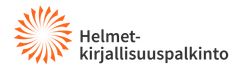 Helmet-kirjallisuuspalkinnon tunnus