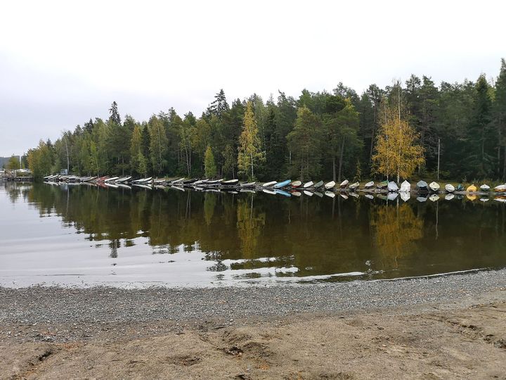 Syksyinen järvimaisema Pirkanmaalla. Kuva: Kati Ojala