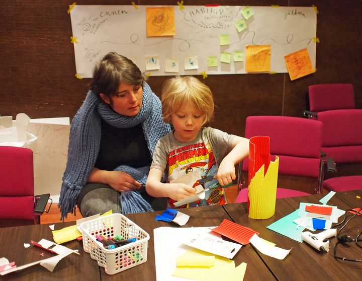 Habi Kids suunnitellaan vanhempien ja lasten kanssa yhdessä. Kuva Viivi Lehtonen