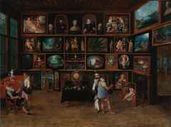 Hieronymus Francken II (1578−1623): Taiteenystäviä galleriassa. Kokoelma: O.W. Klinckowström.
Sinebrychoffin taidemuseo. Kuva: Kansallisgalleria, Yehia Eweis