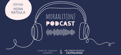 Moraalit(on)-podcast on keskustelunavaus parempien työyhteisöjen edistämiseksi.