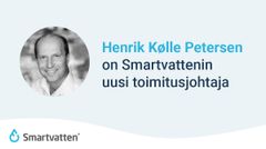 Henrik Kølle Petersen on Smartvattenin uusi toimitusjohtaja