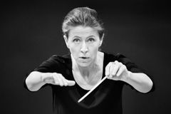 Kapellimestari Kristiina Poska. Kuva: Kaupo Kikkas