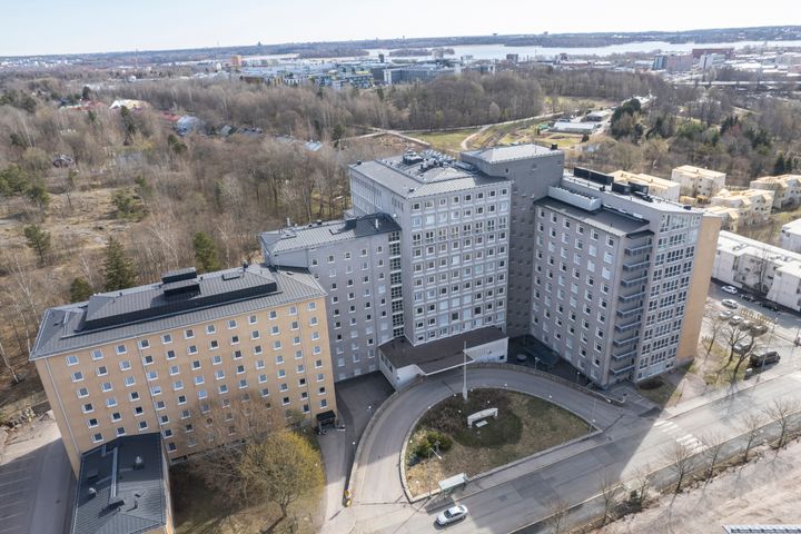 Ilmakuva Kätilöopistosta. Kuva: Julius Jansson