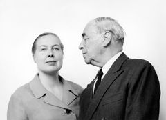 Elissa and Alvar Aalto in the 1960´s. Photo Eva ja Pertti Ingervo ©  Alvar Aalto Foundation.