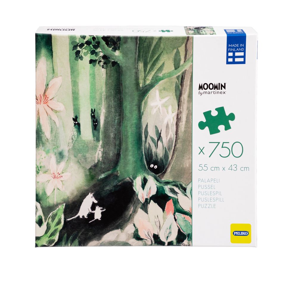 Suuri tuhotulva -palapeli, etukansi_Moomin by Martinex
