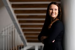 Liikennepoliittinen asiantuntija Emma-Stina Vehmanen Suomen Yrittäjistä. Kuva: Johanna Erjonsalo