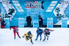 Red Bull Ice Cross World Championship / Mont Du Lac, USA. Lähde: Red Bull Content Pool