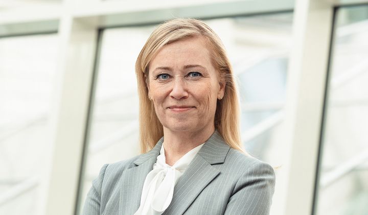 OAJ:n puheenjohtaja Katarina Murto. /Kuva Jarkko Mikkonen.