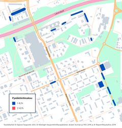 Avgiftsbelagd parkering i Mattby