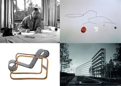 Images of the exhibition Alvar Aalto – Art and the Modern Form. Please download the photos for use from Ateneum's media bank.