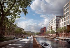 Hietalahdenrannan ideasuunnitelma / Suunnitteluryhmä: Schauman & Nordgren Arkkitehdit, MASU Planning ja WSP