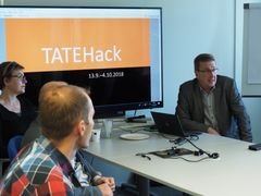 TATEHack käynnistyi Assemblinin toimitiloissa 13.9.2018 LVI-TU:n, Metropolian, Assemblinin ja Caverionin yhteishankkeena.