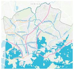 Helsingin baanaverkon tavoitekuva (Koponen&Hilden Oy)