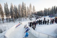 Viime vuonna katsojat saivat nauttia talvisesta tunnelmasta. Victor Engström/Red Bull Content Pool