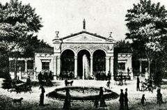 Ravintola Kappeli 1870-luvun lopulla.