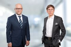 Etlan toimitusjohtaja Aki Kangasharju ja ennustepäällikkö Markku Lehmus.