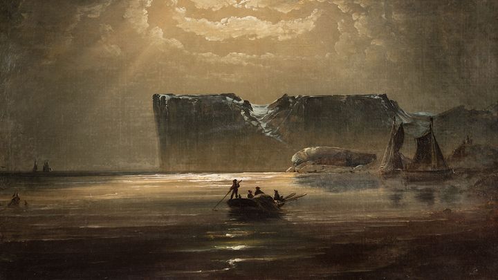 Peder Balke (1804–1887): Nordkapp, 1848. The Gundersen Collection, Oslo. Kuva: Morten Heden Aamot / The Gundersen Collection.