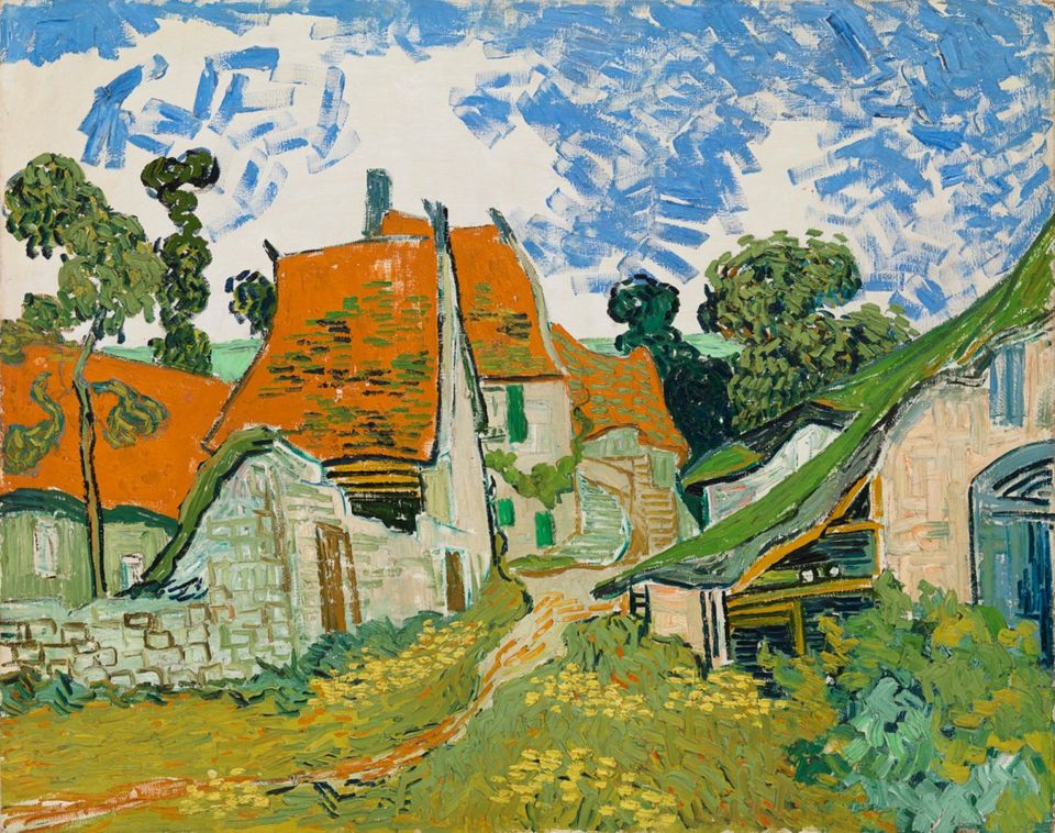 Katu, Auvers-sur-Oise (Vincent van Gogh 1890)