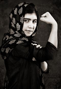 Albert Wiking: Malala Yousafzai, 2016. Valokuva. Kuva: Albert Wiking.