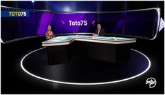 TotoTV.ssä nähdään maanantaisin Magic Monday-raveista studiolähetys klo 18:00-20:45, keskiviikkoisin Toto64-raveista klo 18:00-21:00 ja lauantain Toto75-raveista klo 14:30-17:45. Neljän Superlauantain lähetysajat ovat klo 16:30-20:45.