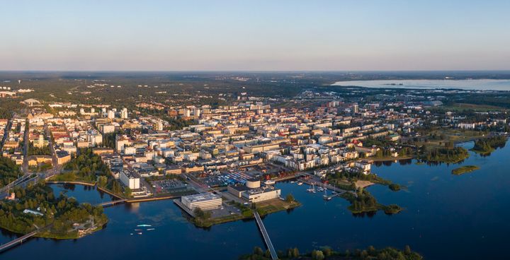 Ilmakuva Oulun kaupungista, Iurii Buriak