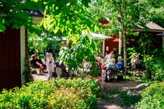 Arboretum Frick kuuluu Kangasalan suosituimpiin kohteisiin. Kuvaaja Tiia Ennala.