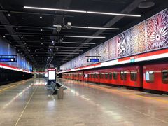 Finnoon asema metron uudella osuudella. Kuva: Länsimetro Oy