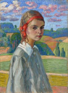 Konrad Mägi: Elsi Lõo portree / Elsi Lõon muotokuva / Portret of Elsi Lõo, 1915. Õl /Öljy kankaalle / Oil on canvas. 64 x 46 cm.
Photo: Eesti Kunstimuuseum