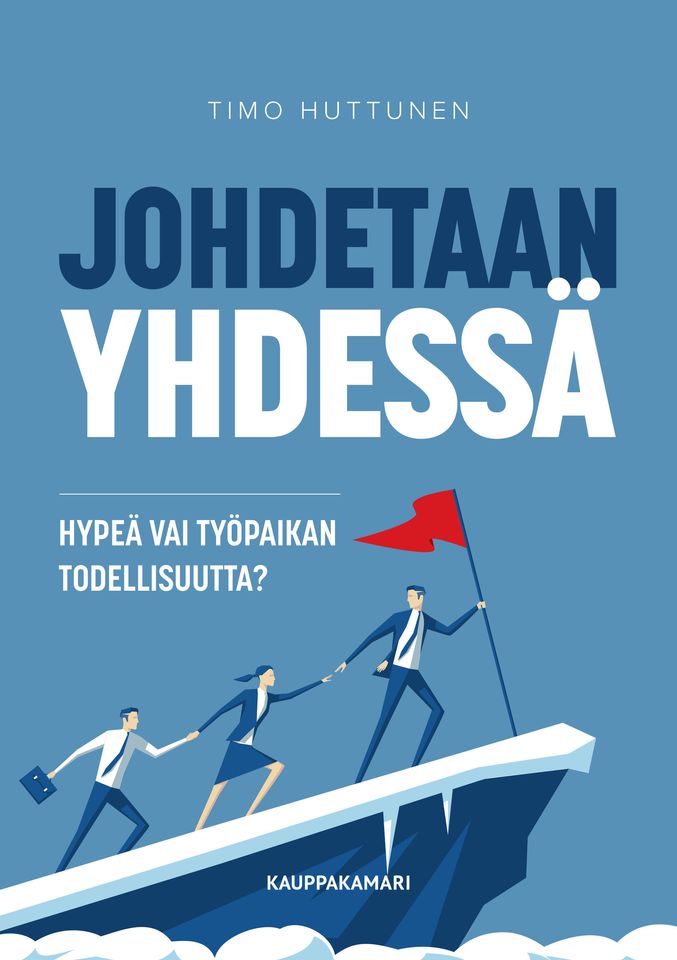 Johdetaan yhdessä -kirjan kansikuva