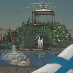 Kevätpuutarha-messujen teema on "Täällä Pohjantähden alla". Kuva: Tiina Holmberg