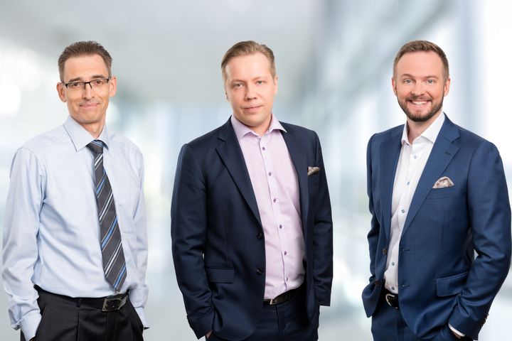 Etlasta tutkimuksen tekivät tutkija Ville Kaitila (vas.), tutkimusjohtaja Tero Kuusi ja tutkija Olli-Pekka Kuusela.