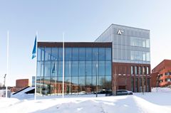 Uuden rakennuksen osoite on Ekonominaukio 1, Espoo. Kuva: Mikko Raskinen / Aalto-yliopisto