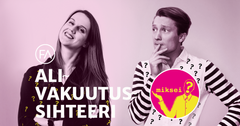 Alivakuutussihteeri-podcastia vetävät FA:n Pirita Ruokonen ja Jussi Karhunen.