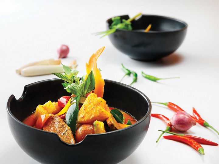 Premium Boxin thai-menulta löytyy Naantalin Kylpylän palkitusta Thai Garden -ravintolasta tuttuja herkkuja.
