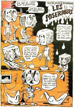 Bo Haglund: Les Misérables (Artists of Today), sarjakuva Voima-lehteen, 2007